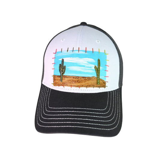 Patch Hat - BLK Desert Blue Sky