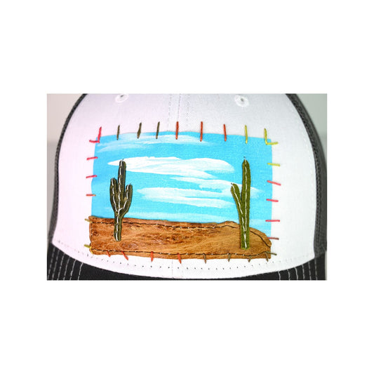 Patch Hat - BLK Desert Blue Sky