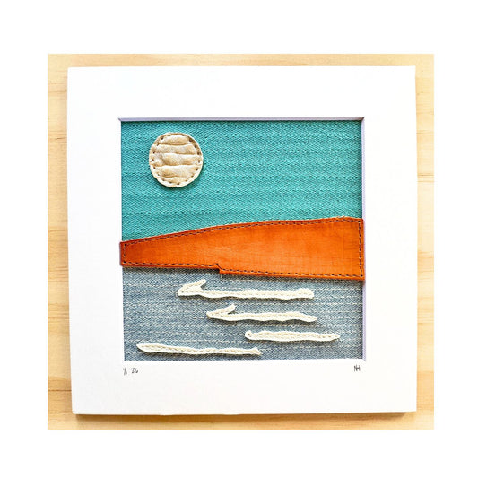 Unframed Art - Sky and Sea Meet