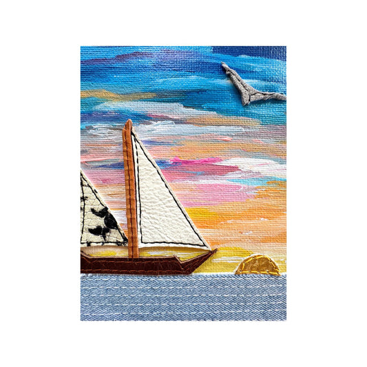 Unframed Art - Sunset Cruise