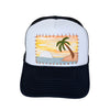 Patch Hat - NVY Palm Tree Island