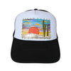Patch Hat - BLK Desert Orange Sun 2 Cacti