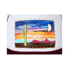 Patch Hat - Burgundy Half Moon Over the Desert