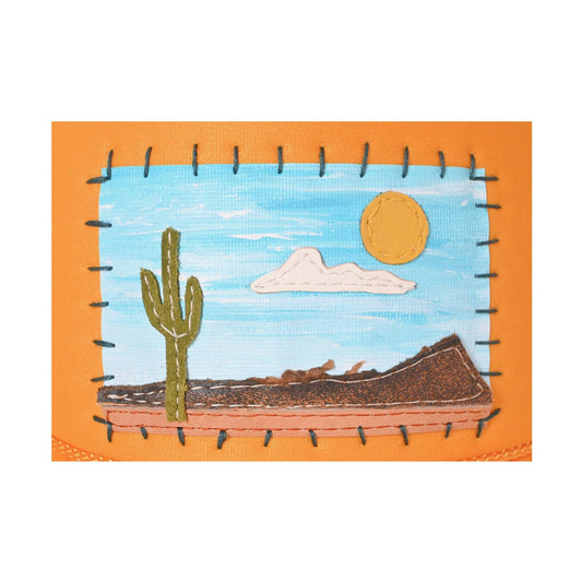 Patch Hat - YEL Desert Cactus Yellow Sun