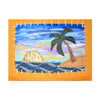 Patch Hat - YEL Palm Tree Island Foil Sun