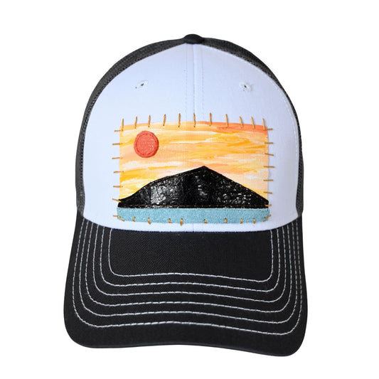 Patch Hat -GRY Shoreline Suede Ocean