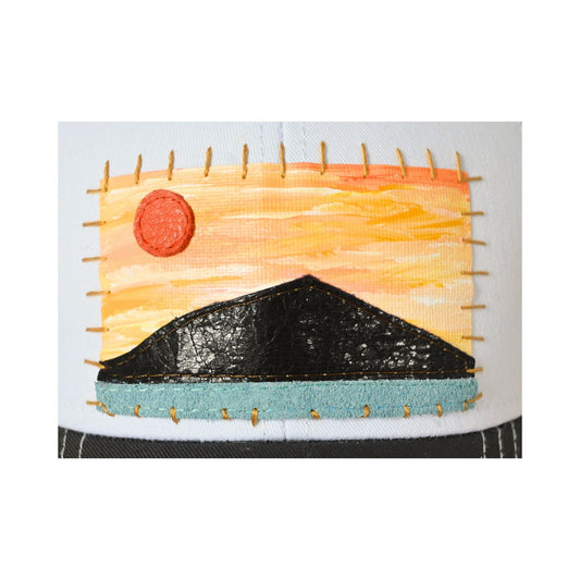 Patch Hat -GRY Shoreline Suede Ocean