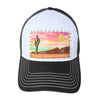 Patch Hat -GRY Desert Pastel Sky Single Cactus