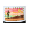 Patch Hat -GRY Desert Pastel Sky Single Cactus