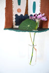 Plant Propagation Altar - Handmade Leather & Mixed Media Wall Art