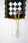 Plant Propagation Altar - Handmade Leather & Mixed Media Wall Art
