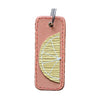 Leather Key Fob - Lemon Slice