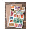 Handmade Card - Postage Stamps